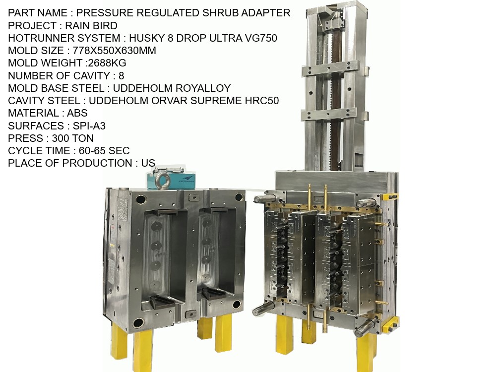 PRESSURE REGULATED SHRUB ADAPTER